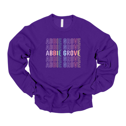 Bella+Canvas -Unisex Crewneck Sweatshirt (Abbie Grove Elementary)
