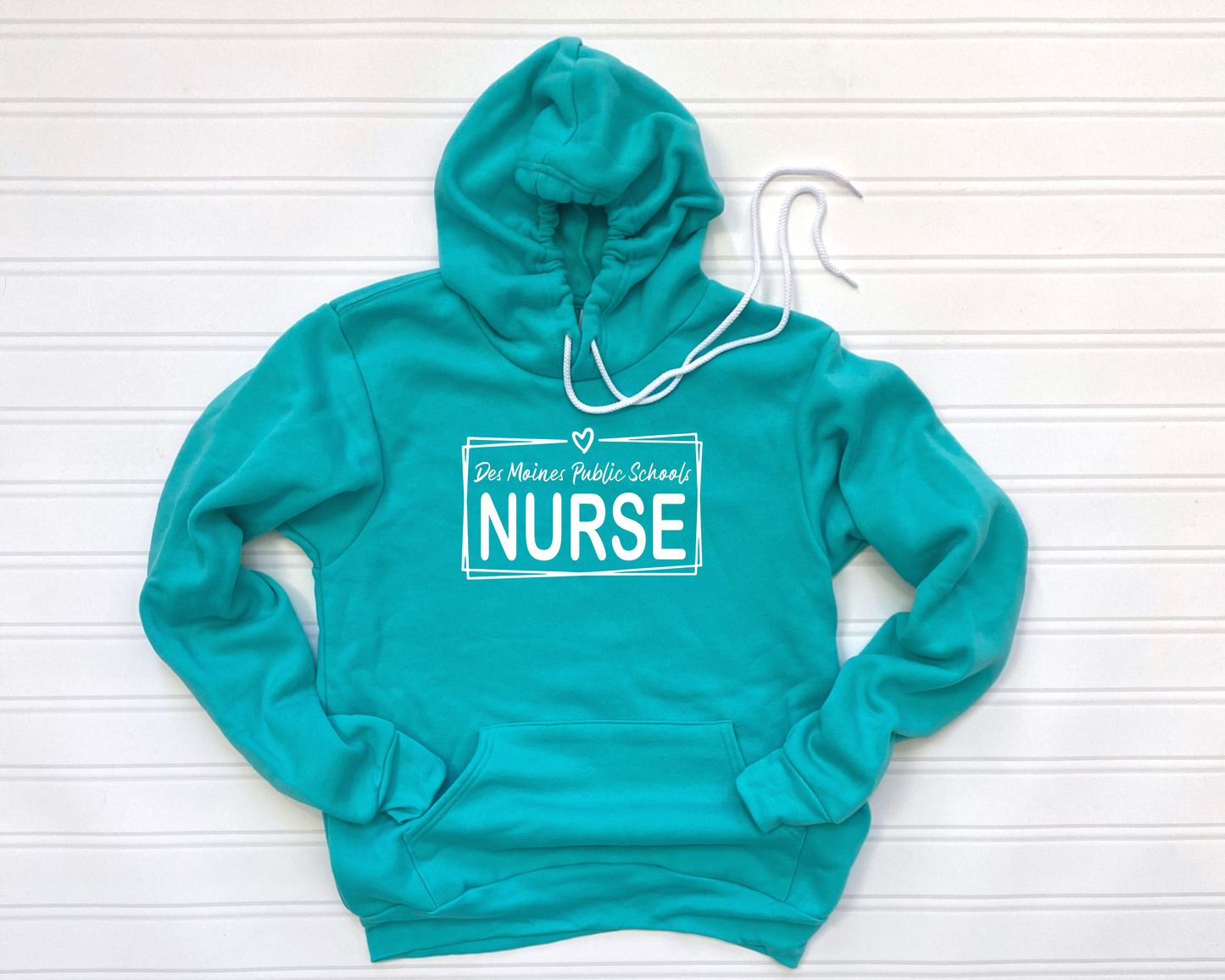 Unisex - Bella Fleece Hoodie - (DMPS Nurses)