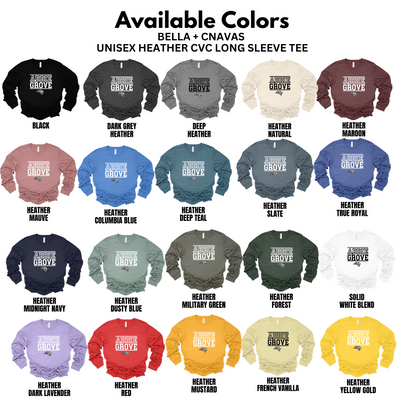 Bella+Canvas - Unisex Long Sleeve Tee -(Abbie Grove Elementary)