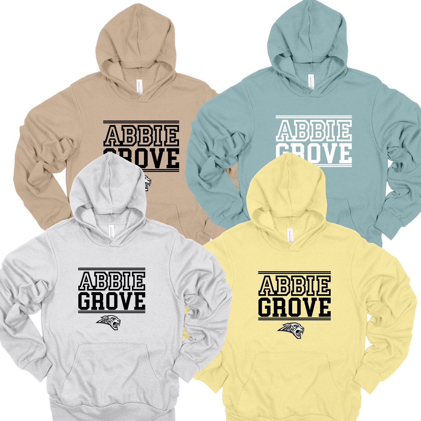 Bella + Canvas -Unisex Hoodie (Abbie Grove Elementary)