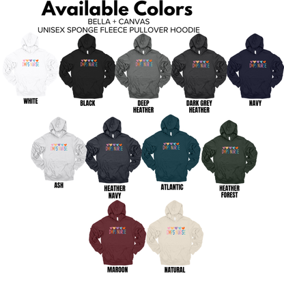 Bella + Canvas -Unisex Hoodie (DMPS Nurses)