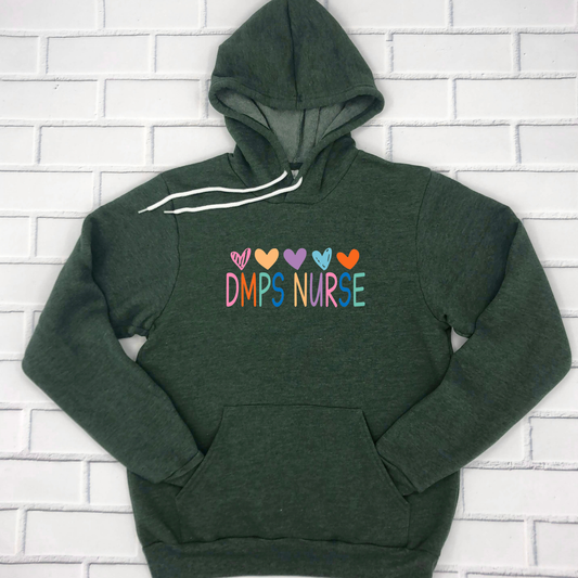 Bella + Canvas -Unisex Hoodie (DMPS Nurses)