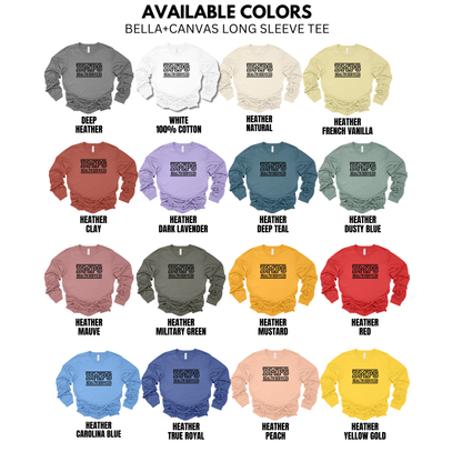 Bella + Canvas Long Sleeve Tee (DMPS Nurses)