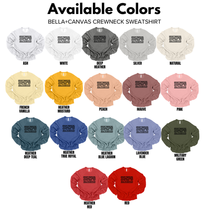 Bella+Canvas - Unisex Crewneck Sweatshirt (DMPS Nurses)