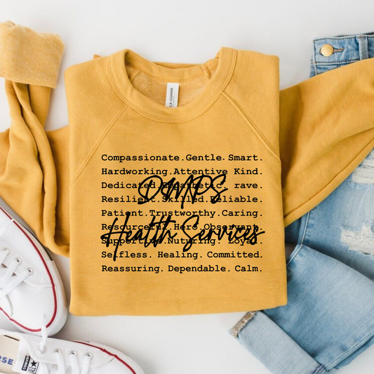 Bella+Canvas - Unisex Crewneck Sweatshirt (DMPS Nurses)