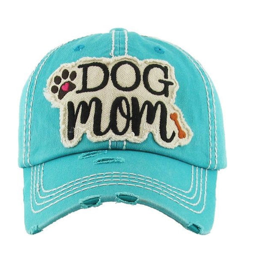 DOG MOM WASHED VINTAGE BALLCAP