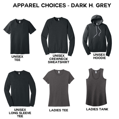 Adult - 6 Apparel Options to pick from -Option to add # (Centennial Jaguars Soccer)