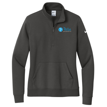 Nike - Ladies Club Fleece 1/2 Zip (Pella Orthodontics)