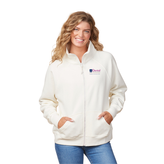 Ladies - Enza Boxy Full Zip Fleece (Dental Connections)