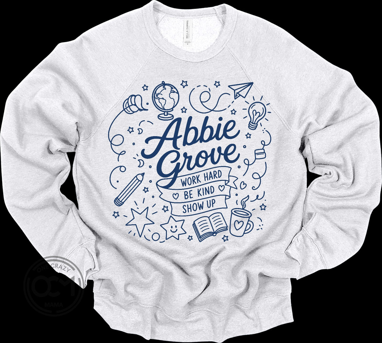 Bella+Canvas -Unisex Crewneck Sweatshirt (Abbie Grove Elementary)