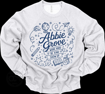 Bella+Canvas -Unisex Crewneck Sweatshirt (Abbie Grove Elementary)
