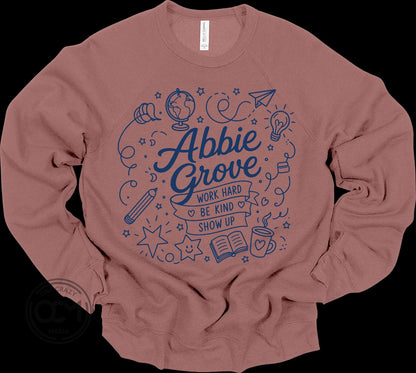 Bella+Canvas -Unisex Crewneck Sweatshirt (Abbie Grove Elementary)