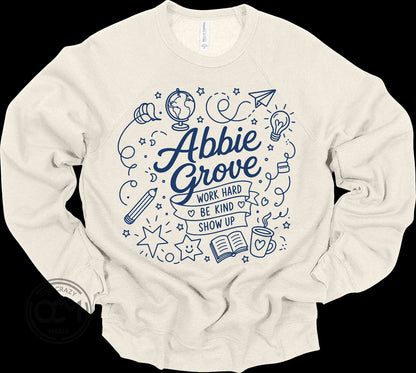 Bella+Canvas -Unisex Crewneck Sweatshirt (Abbie Grove Elementary)