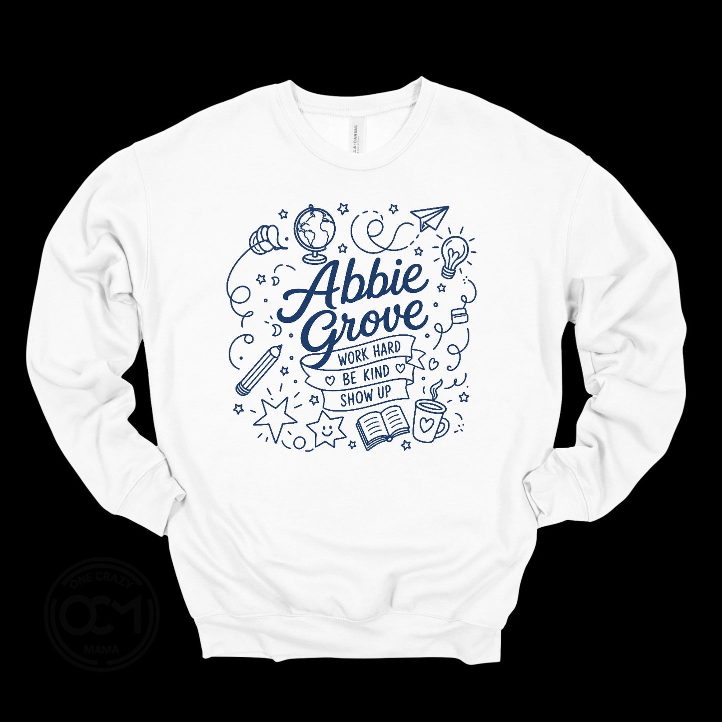 Bella+Canvas -Unisex Crewneck Sweatshirt (Abbie Grove Elementary)
