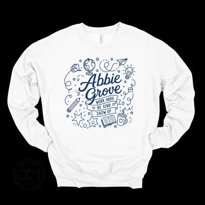 Bella+Canvas -Unisex Crewneck Sweatshirt (Abbie Grove Elementary)