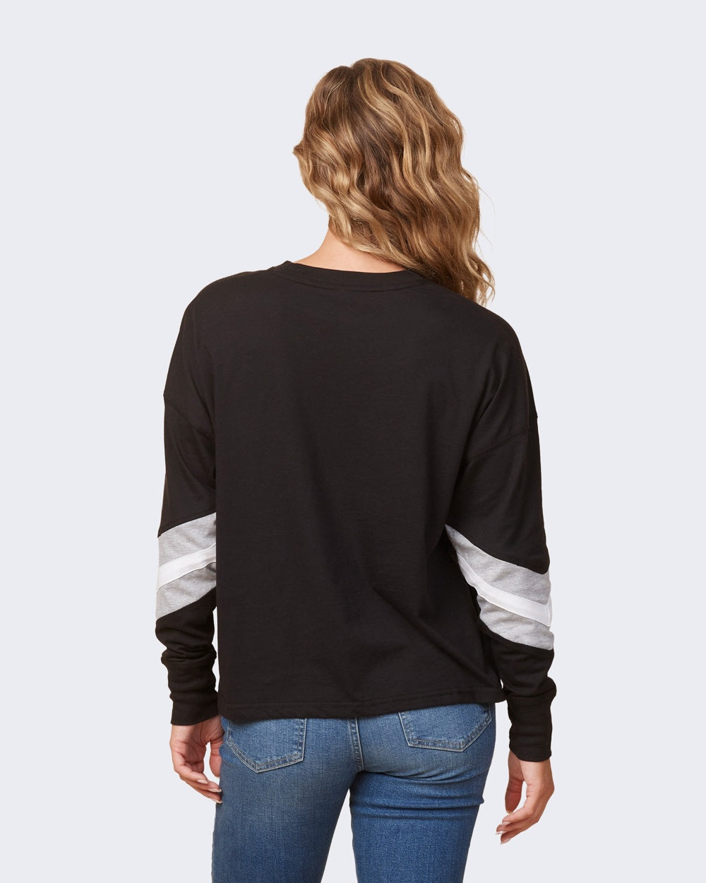 Ladies - Varsity Long Sleeve Tee (Ankeny Rugby)