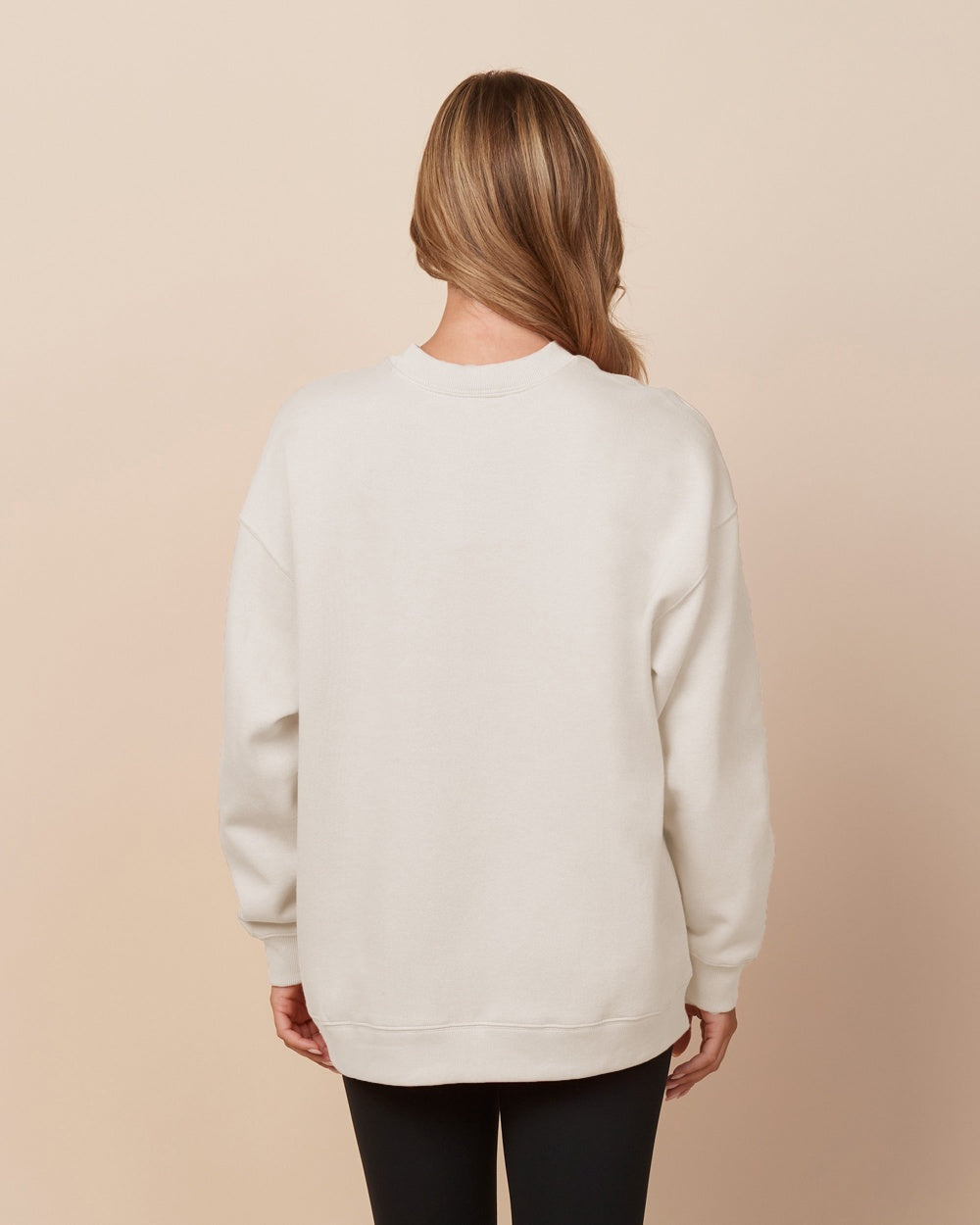 Enza - Ladies Off Duty Oversized Crew (Echelon)