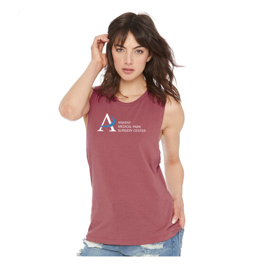 Ladies - Next Level Muscle Tank - (Ankeny Medical Park)