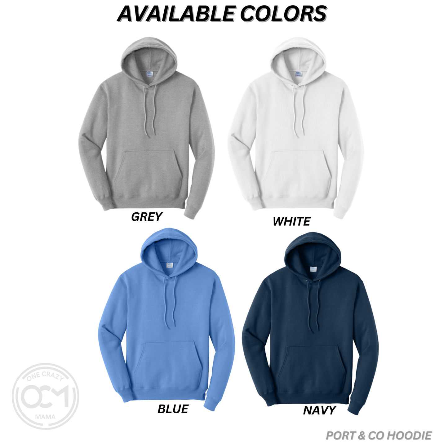 Adult & Youth - Fleece Hoodie (Flight Baseball)