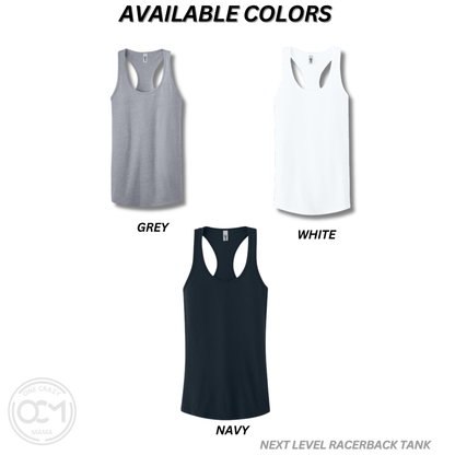 Ladies - Racerback Tank (Flight Baseball)