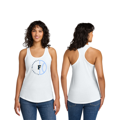 Ladies - Racerback Tank (Flight Baseball)