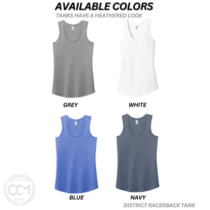 Ladies - Racerback Tank (Flight Baseball)