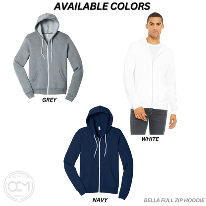 Adult - Fleece Hoodie (Flight Baseball)