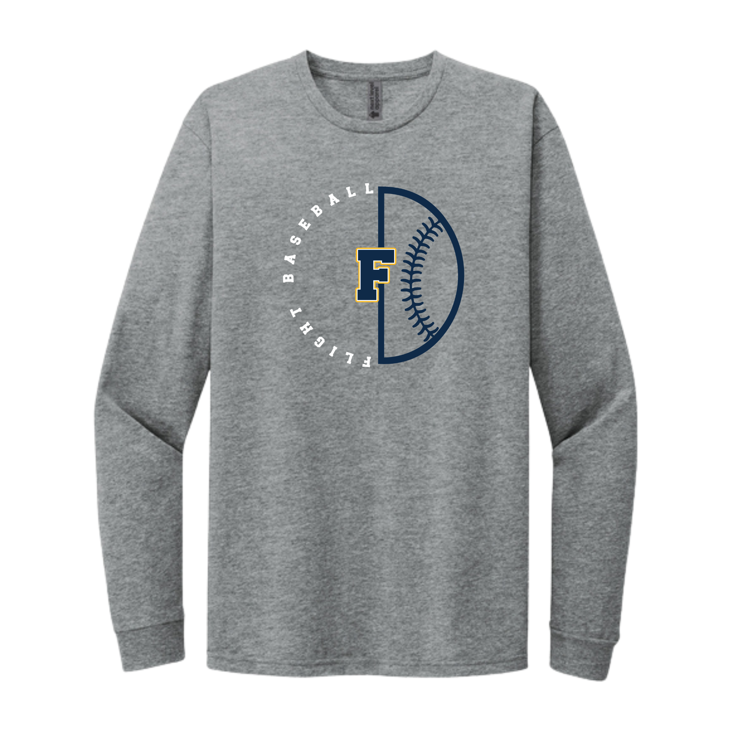 Adult & Youth - Softstyle Long Sleeve Tee (Flight Baseball)