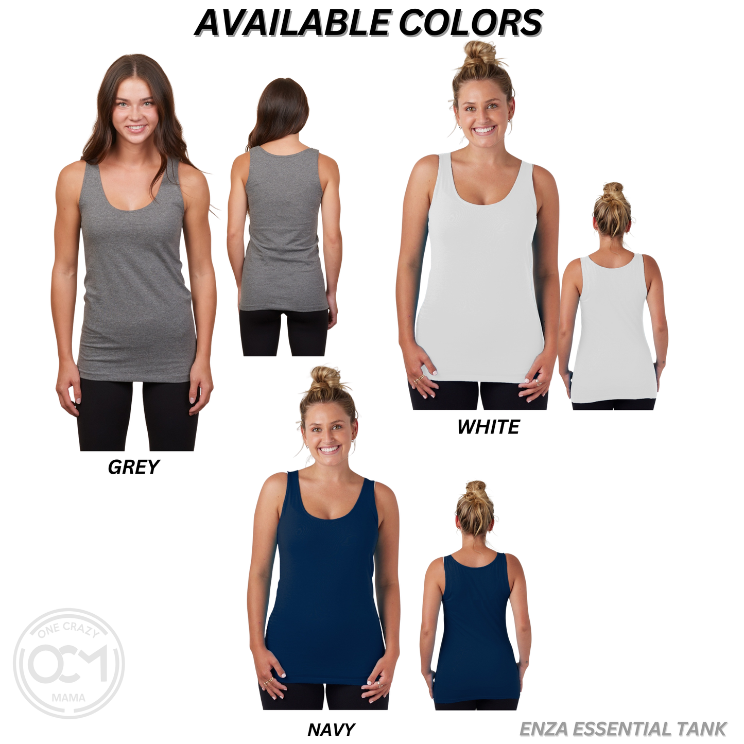 Ladies - Essential Tank (Flight Baseball)