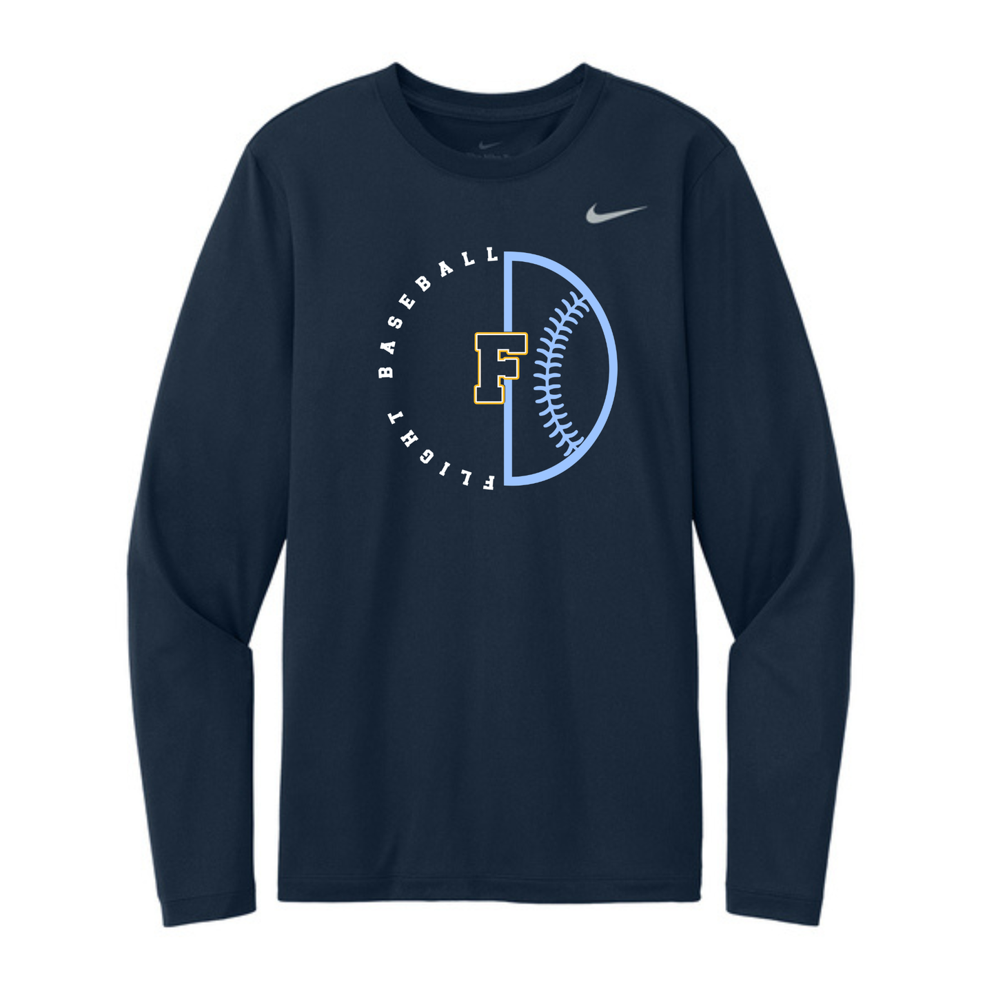Adult - Polyester Jersey Long Sleeve Tee (Flight)