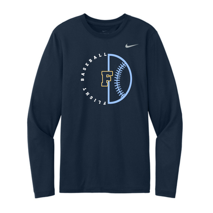 Adult - Polyester Jersey Long Sleeve Tee (Flight)