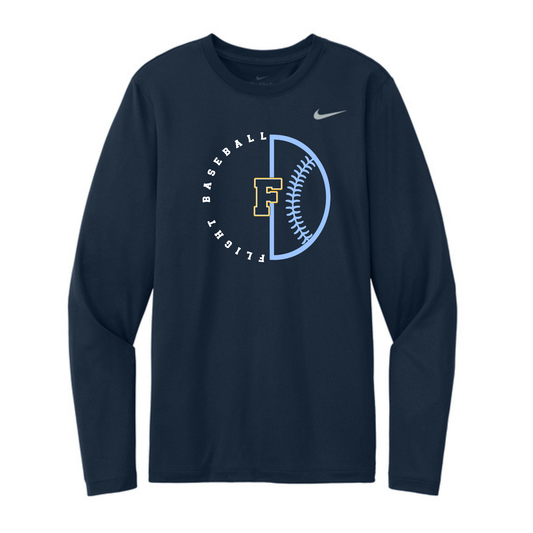 Adult - Polyester Jersey Long Sleeve Tee (Flight)
