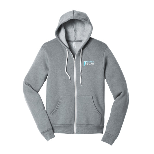 Adult - Bella Unisex Full Zip Fleece Hoodie (Foster Squad)