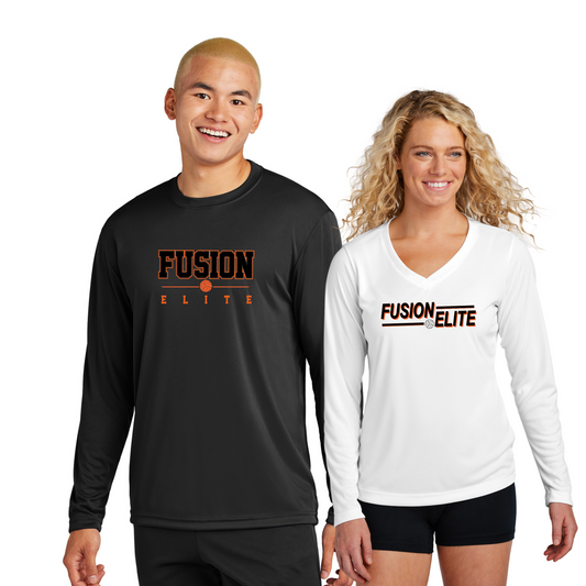 Adult, Ladies & Youth -  Sport Tek Performance Long Sleeve Tee (Fusion Elite)