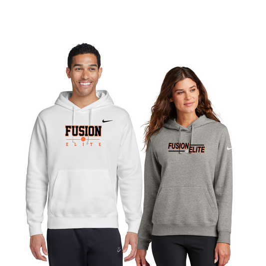 Adult & Ladies - Nike Club Pullover Fleece Hoodie - (Fusion Elite)