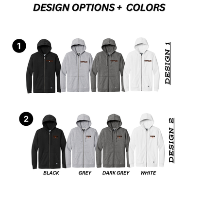 Adult - New Era Comeback Fleece Full Zip Hoodie - (Fusion Elite)