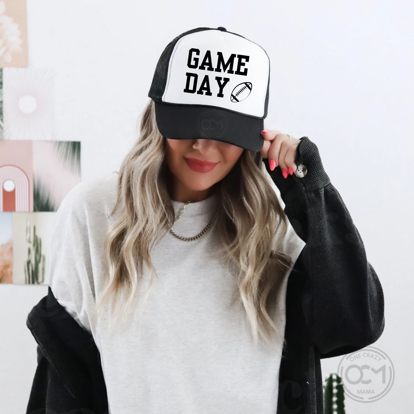 Foam Trucker Hat - Game Day Football