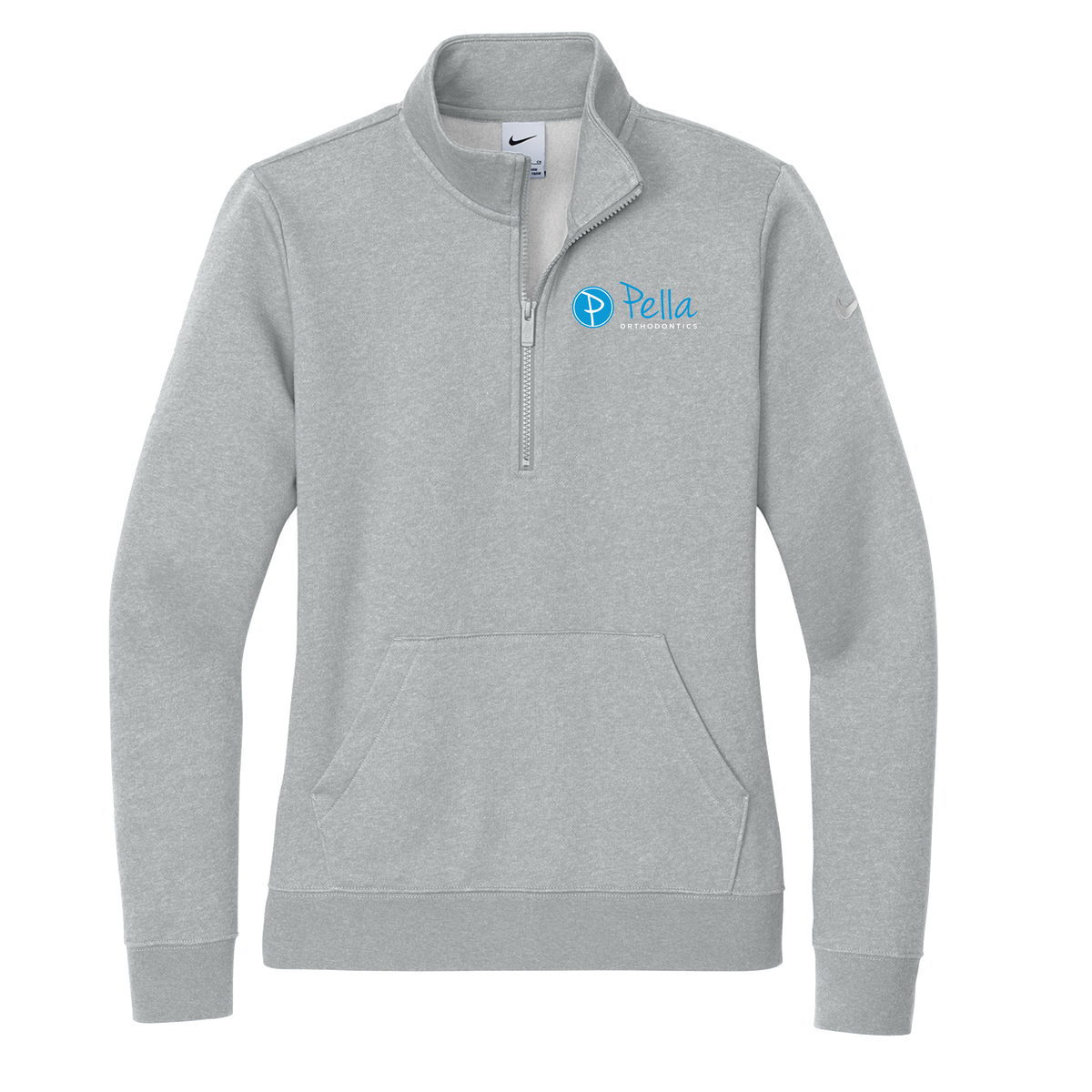 Nike - Ladies Club Fleece 1/2 Zip (Pella Orthodontics)