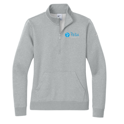 Nike - Ladies Club Fleece 1/2 Zip (Pella Orthodontics)
