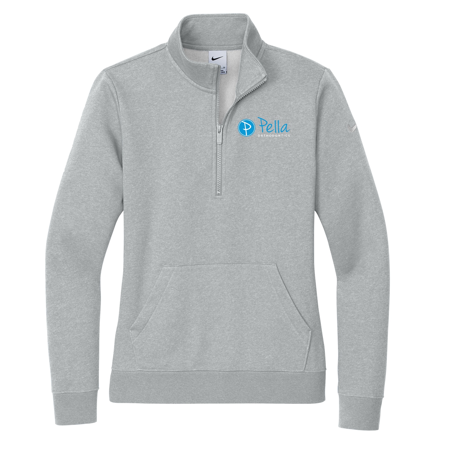Nike - Ladies Club Fleece 1/2 Zip (Pella Orthodontics)