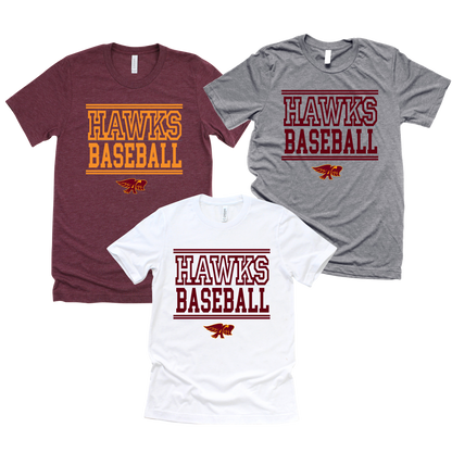 Adult - Multiple Styles (Ankeny Hawks Baseball Collection)