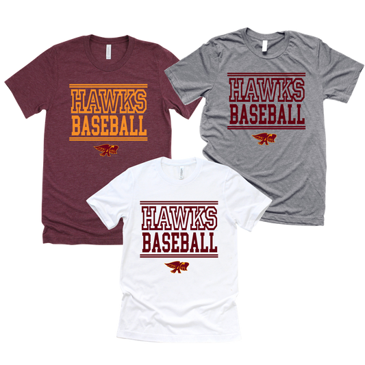 Adult - Multiple Styles (Ankeny Hawks Baseball Collection)