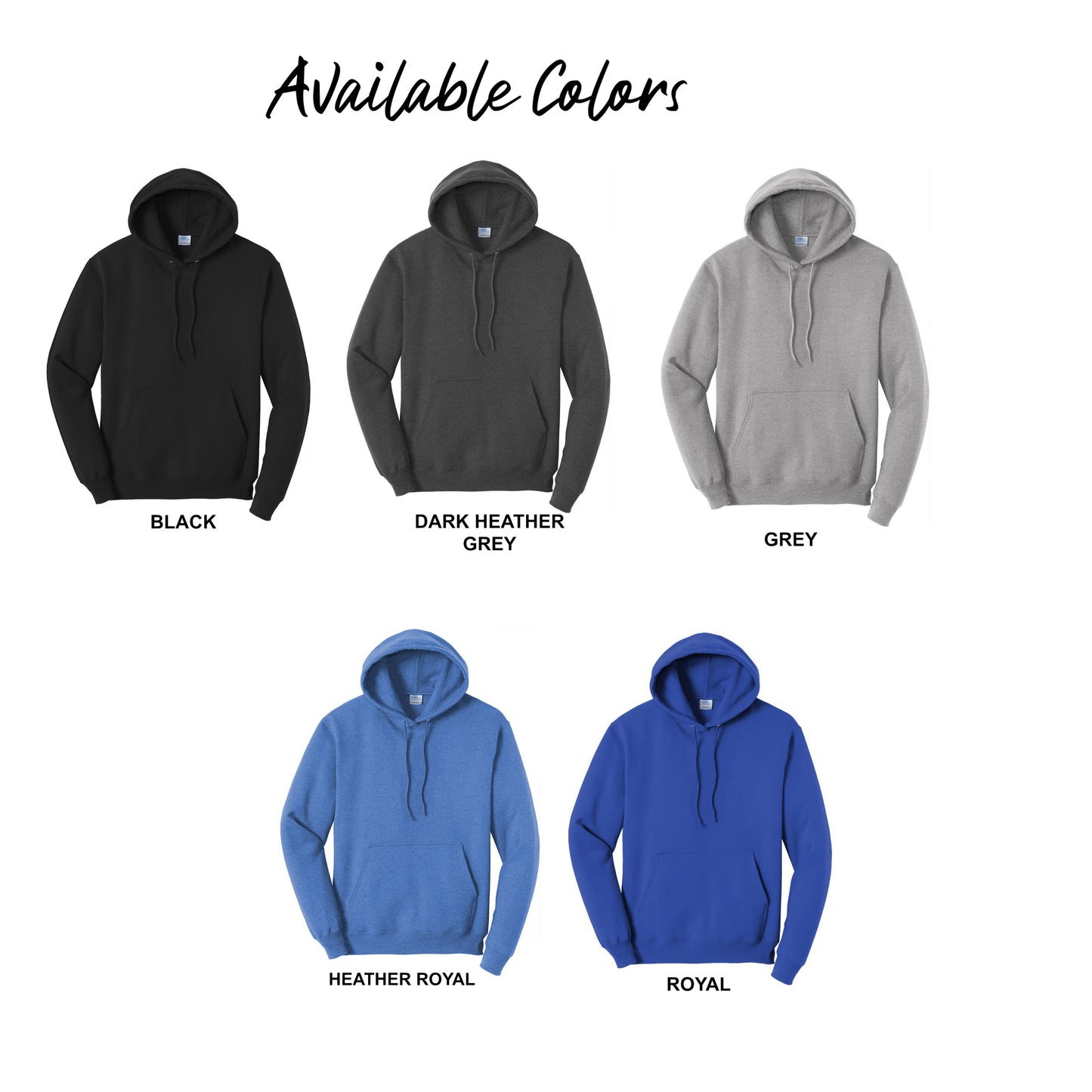 Adult & Youth - Port & Co Hoodie - (Ankeny Mustangs Baseball)