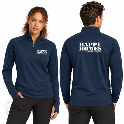 Sport Tek 1/4 zip - Men's & Ladies' | Happe Homes Company Store