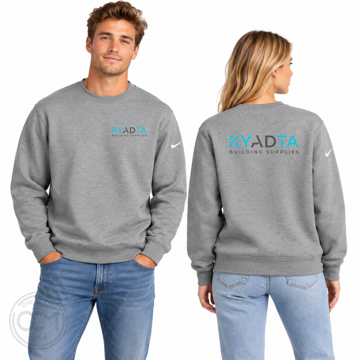 Nike Crewneck Sweatshirt | Happe Homes Company Store