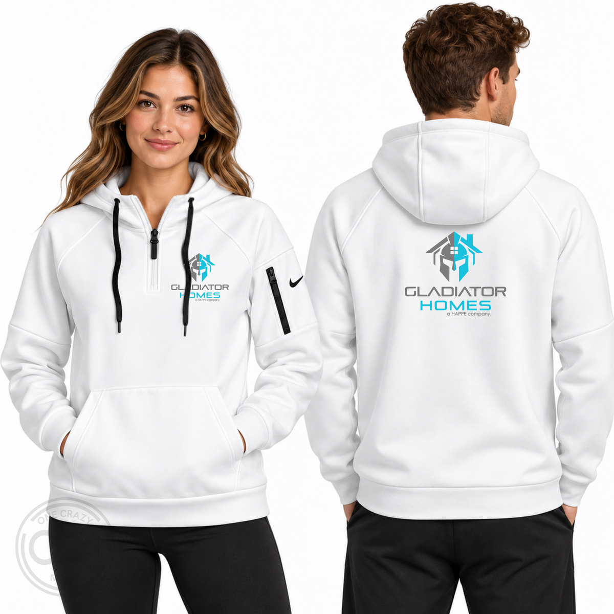 Nike Therma-Fit 1/4 Zip Hoodie | Happe Homes Company Store