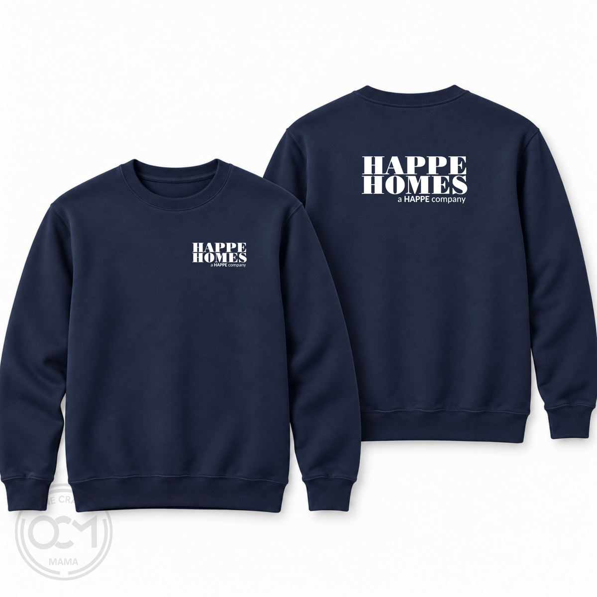 Port & Co Crewneck Sweatshirt | Happe Homes Company Store