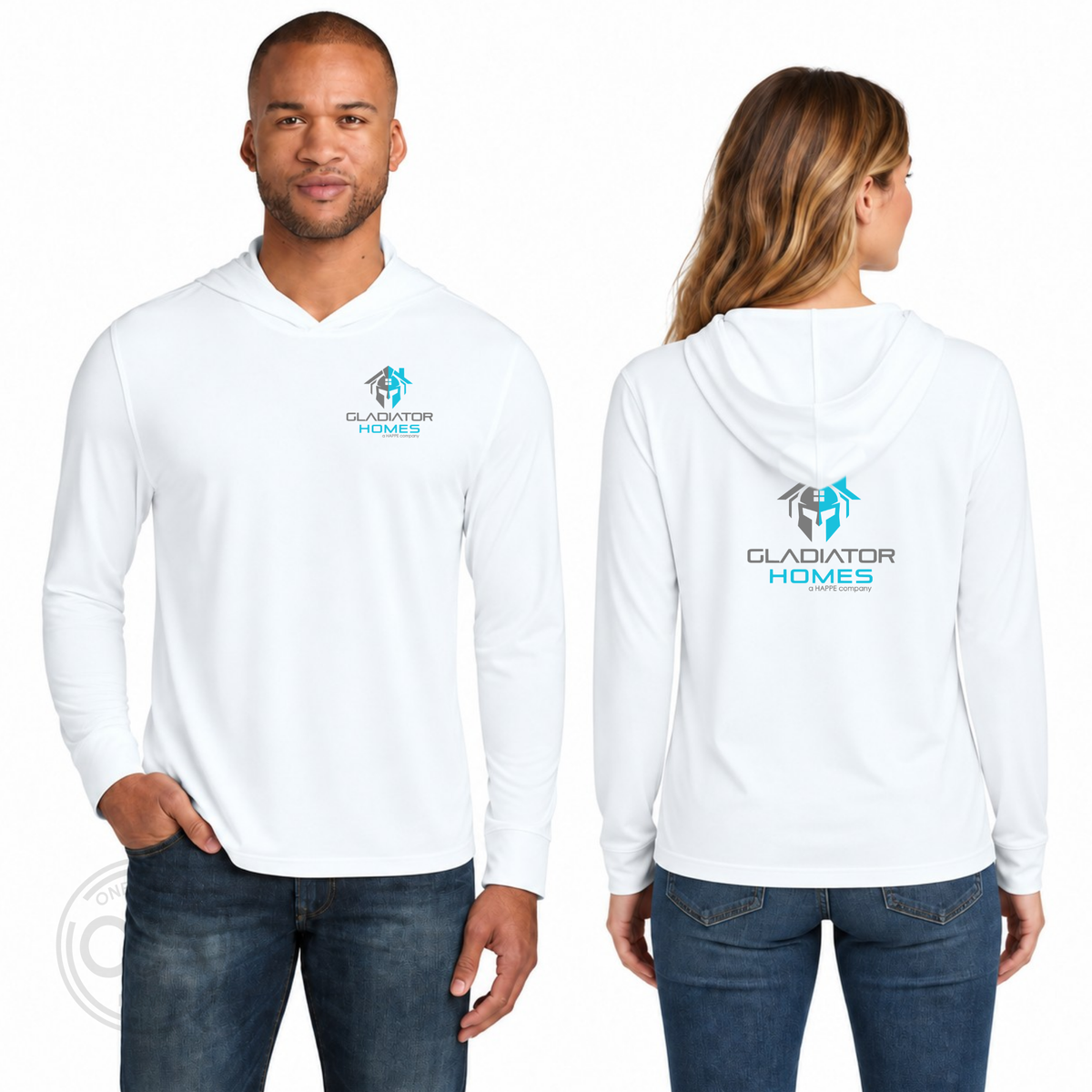 Cornerstone Pro Long Sleeve Hooded Tee | Happe Homes Company Store