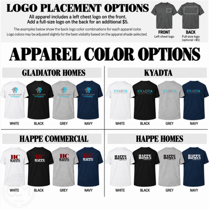 Tee – Choose Your Brand | Happe Homes Company Store