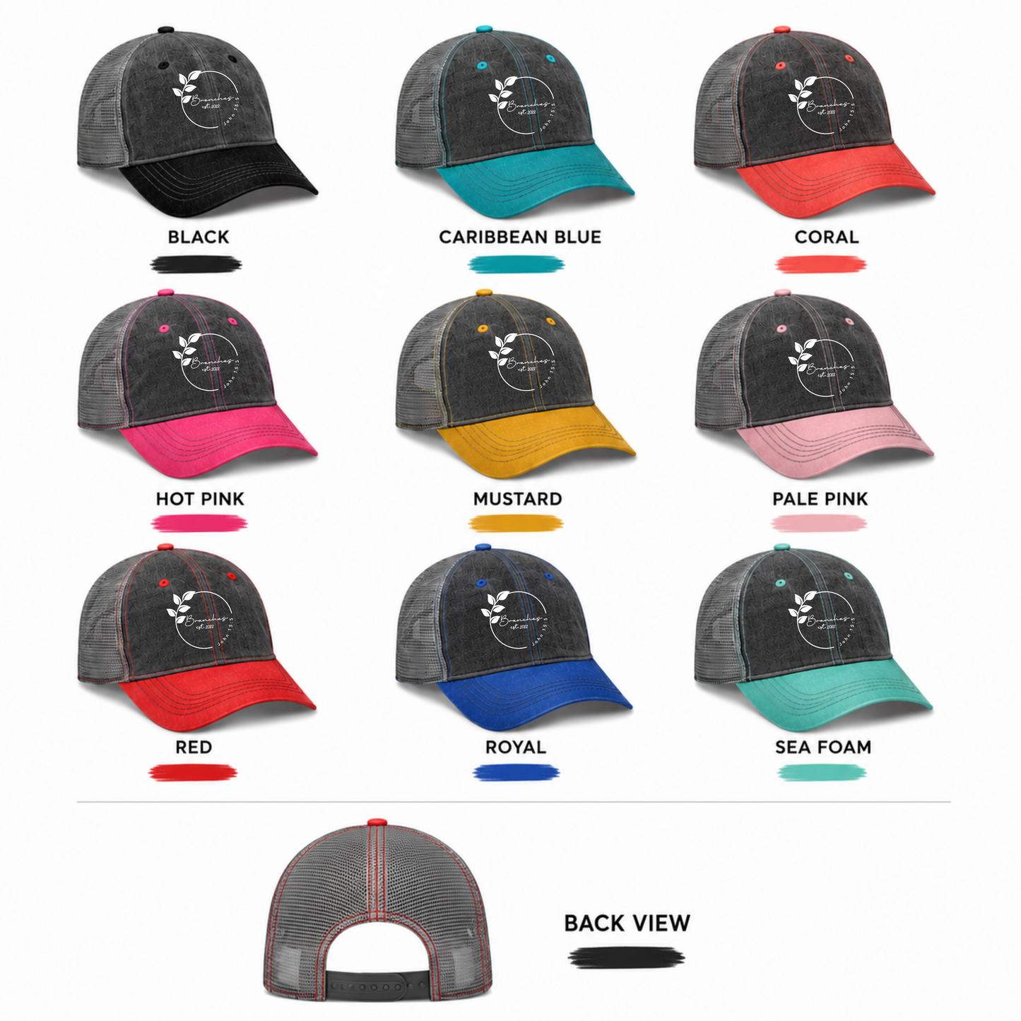 Vintage Trucker Hat (Branches)